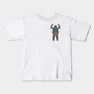 rocking this dad bod dark grey Kids T-Shirt